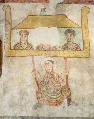 Saint Proculus fuyant la ville de Vérone - Italian School
